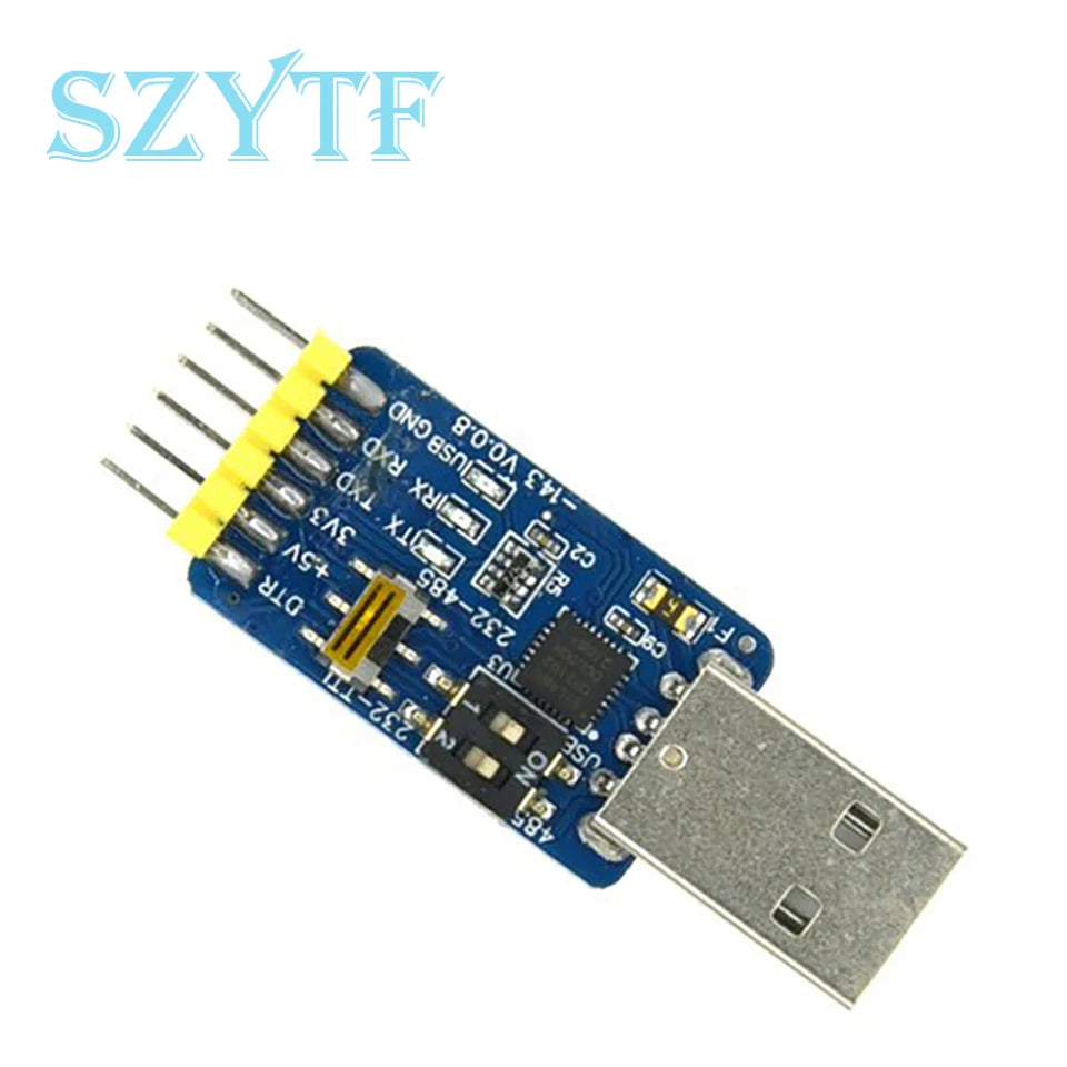 CP2102 USB-UART 6-in-1 Multifunctional(USB-TTL/RS485/232,TTL-RS232/485,232 to 485) Serial Adapter for Arduino