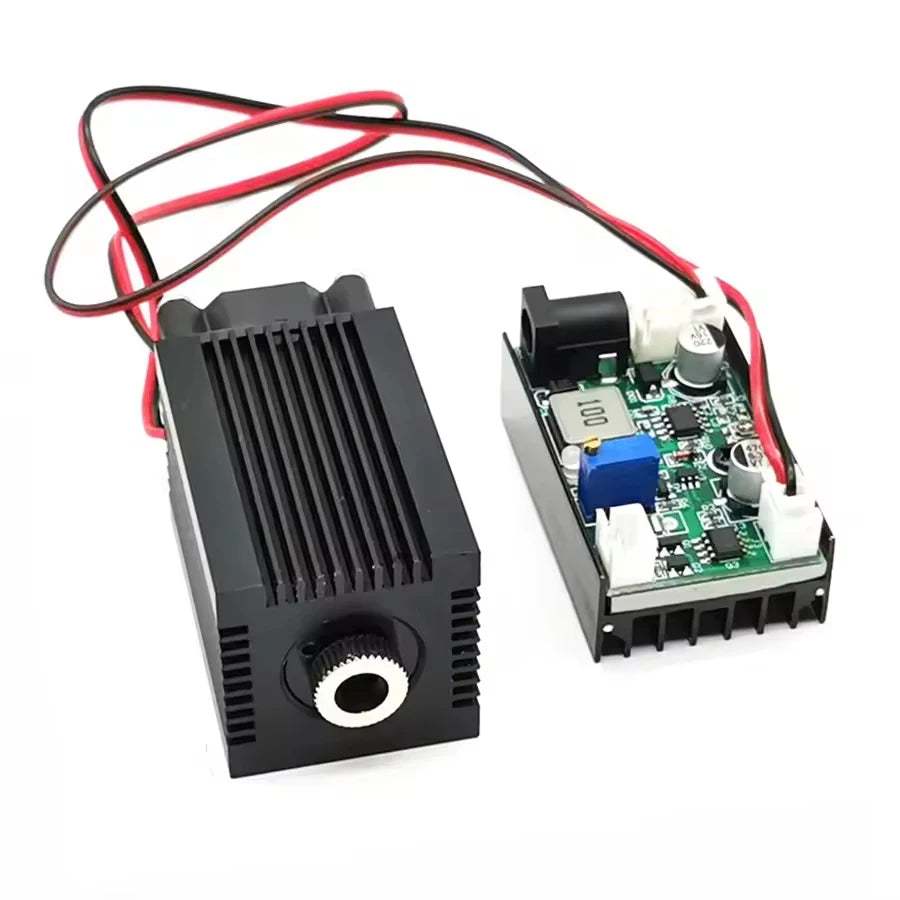 850nm 1000mW IR Focusable Dot Laser Diode Module Fan Cooling 12V Driver TTL for Industrial Woodwork Tools