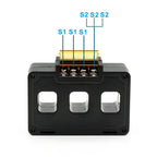 CT5 Three Phase Current Transformer 50/5A 100/5A 200/5A 300/5A 3 IN 1 AC Sensor CT Working with CM1 MCCB