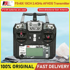 FLYSKY FS-i6X 10CH 2.4GHz RC Transmitter with iA6B iA10B Receiver for RC FPV Racing Drone