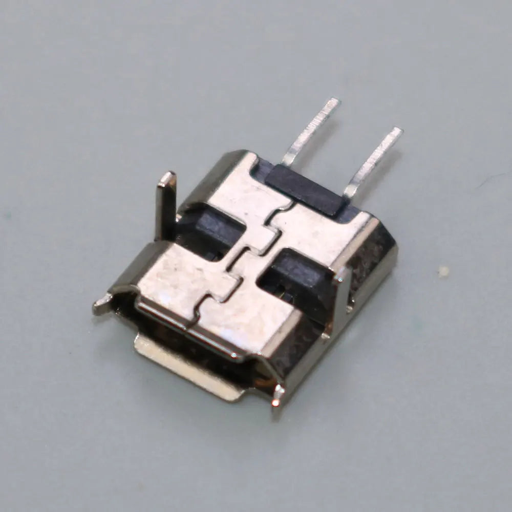 10PCS MICRO USB 2P Female Plug 2PIN V8 Android Phone Plug Two-Pin Charging Port 2-Pin Mini Micro USB Connector Jack
