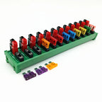 PS-11 DIN Rail Mounting  12-Port Power Splitter Anderson Connector Distributor DC36V 45A.