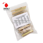 150PCS 300PCS 1W 2W 3W 5W Carbon Film Resistor Assortment Kit 5% Resistance Set 30Kinds 0.1-750 ohm 1K-820K DIY components