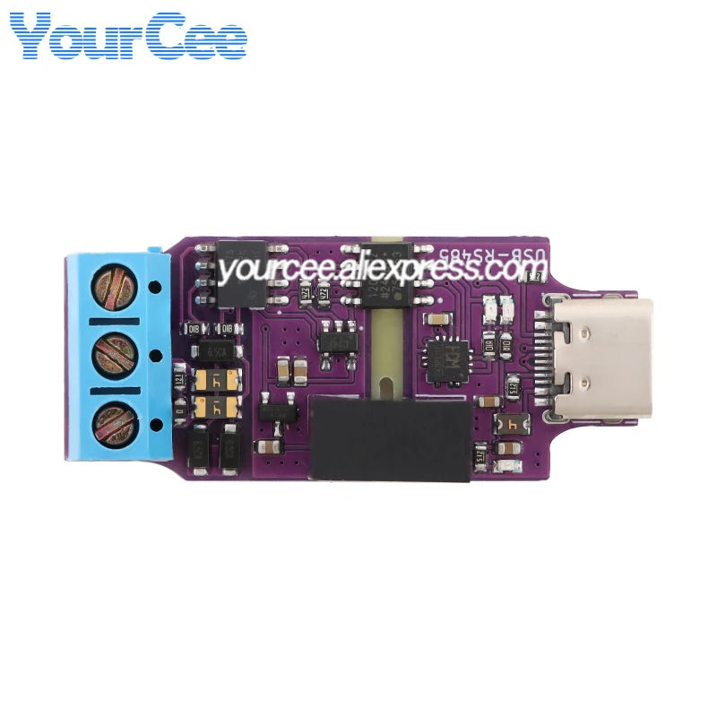 5pcs/1pc Isolated USB to RS485 Serial Port Board Module Automatic Commutation High Speed 2Mbps Communication Power Isolation