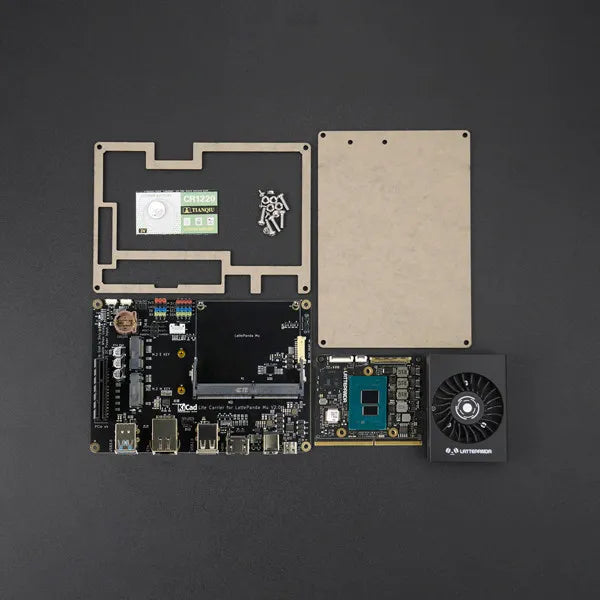 Lattepanda mu latte panda micro x86 compute module evaluation kit n100 processor