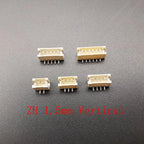 10Pcs JST XH 2.54/PH 2.0/ZH 1.5/1.25mm / SH 1.0mm Pitch Male Plug Pin Header Socket Horizontal/Vertical SMD Connector 2/3/4/5/6P