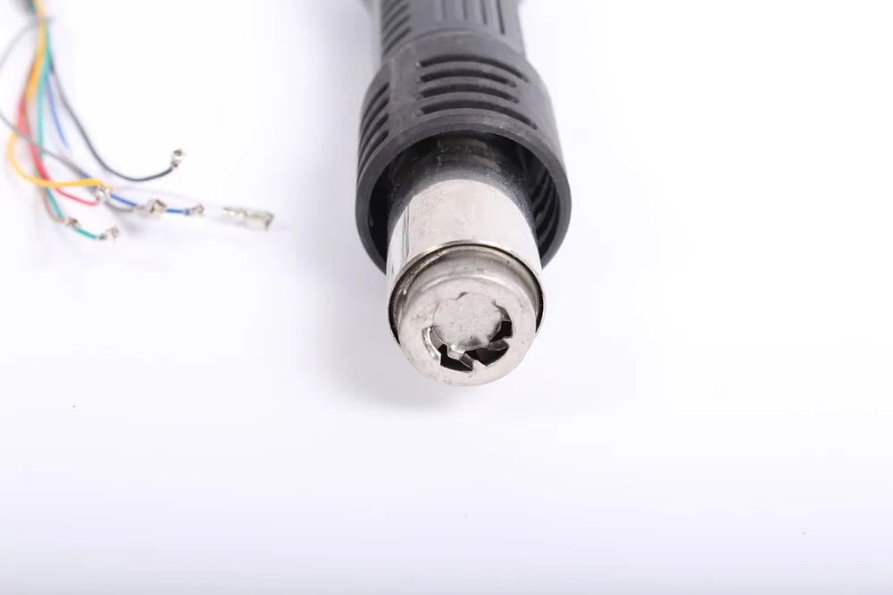 JCD Hot Air Gun Desoldering Hot Air Gun Handle Soldering Iron is Suitable for 858D 868D 8898 Rework Solder Repair Station