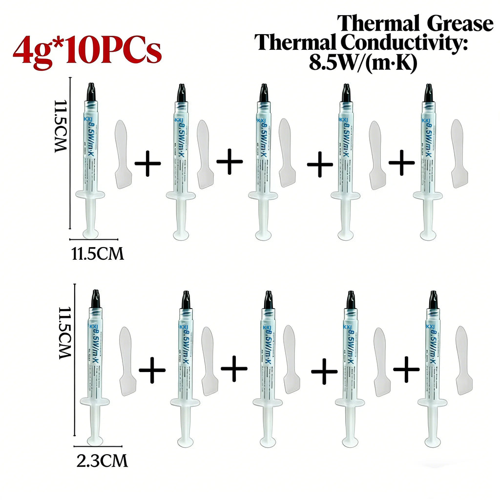 8.5w/m·k Thermal Paste Heat Conduction Compound Silicone Grease For Computer PC Laptop CPU GPU Video Card 4g Higher than