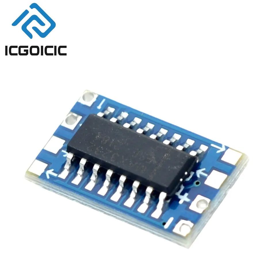 1-100PCS MAX3232 RS232 to TTL Converter Module – 3.3V/5V Compatible, Mini Serial Level Shifter for Arduino
