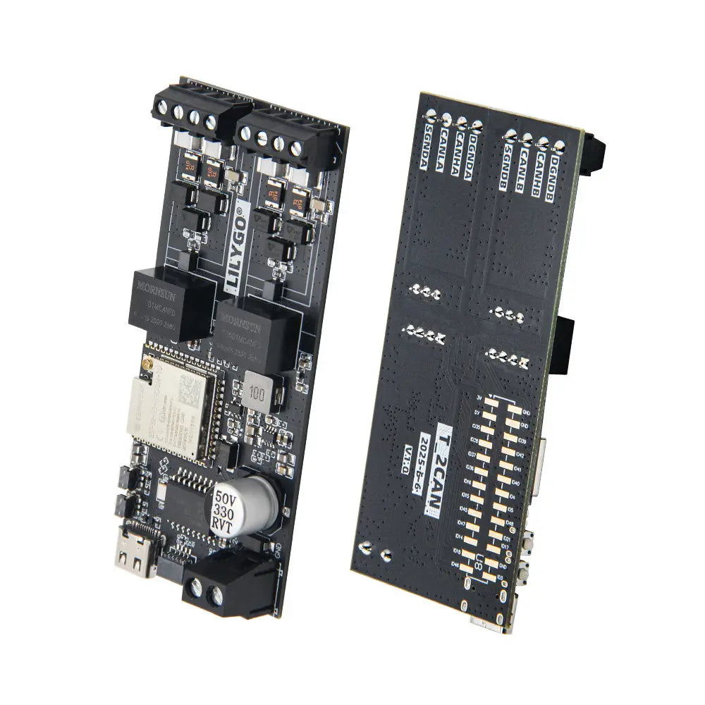 LILYGO T2CAN ESP32S3 WiFi Bluetooth CAN Module Development Board with QWIIC