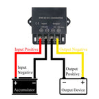 Mini DC 24V to 12V Power Converter 5A/10A IP68 Protection Auto Buck Regulator Step-Down Voltage Power Supply Module For Car LED