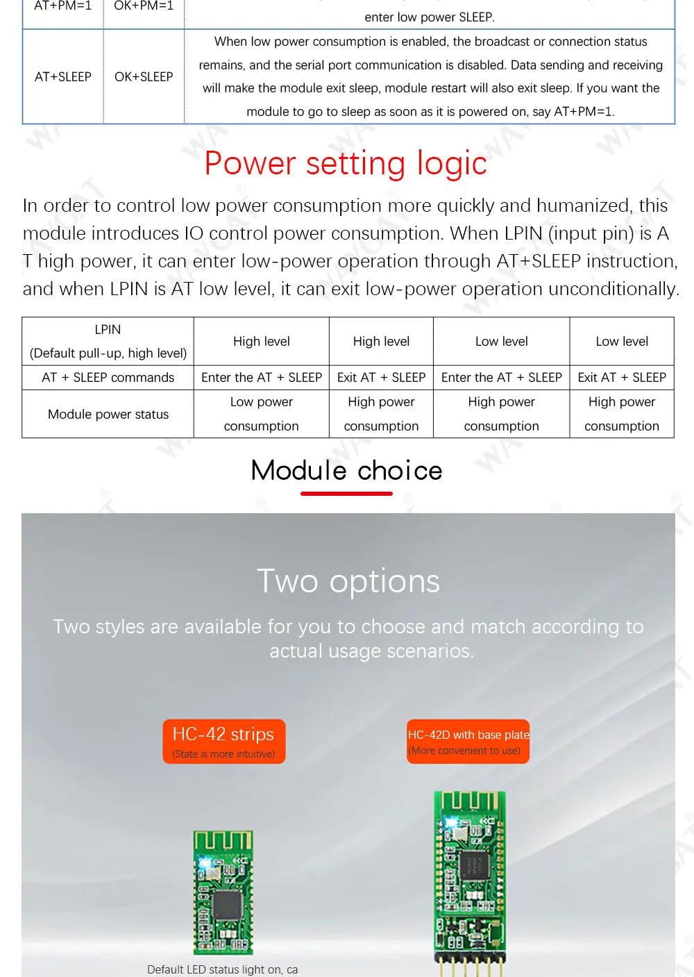 HC-05 HC-06 RF Wireless Bluetooth Transceiver Slave Module HC-08 Serial Port Module Wireless 4.0 HC-42 BLE 5.0 Bluetooth module
