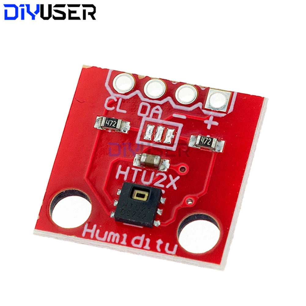 HTU21D Digital Temperature Humidity Sensor Module, Replace SHT21 SHT20 SI7021, High Accuracy I2C for ESP32 Raspberry Pi