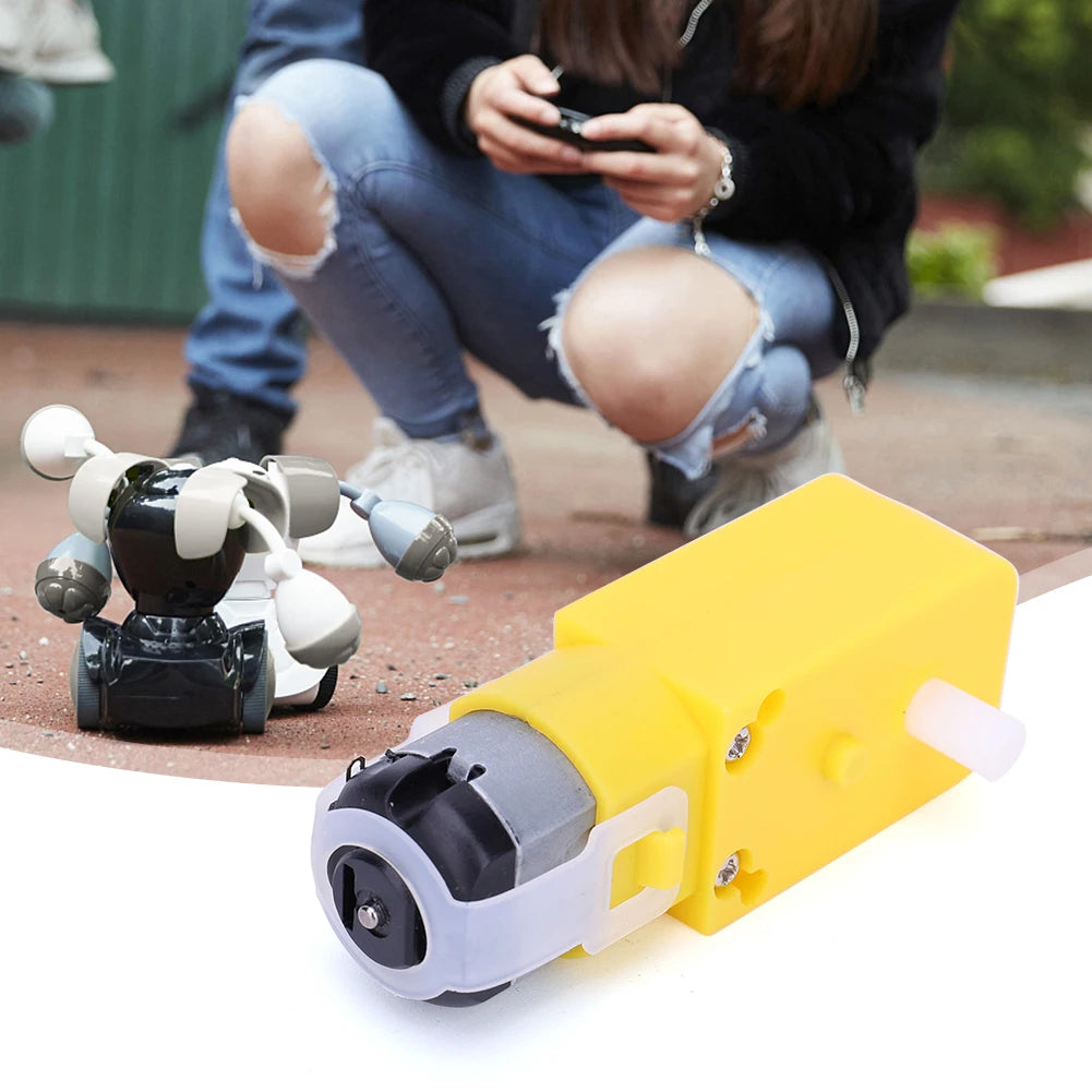 1-5PCS TT Motor 130motor Smart Car Robot Gear Motor for Arduino DC3-12V DC Gear Motor Intelligent Car Chassis Four Drive Car Hot