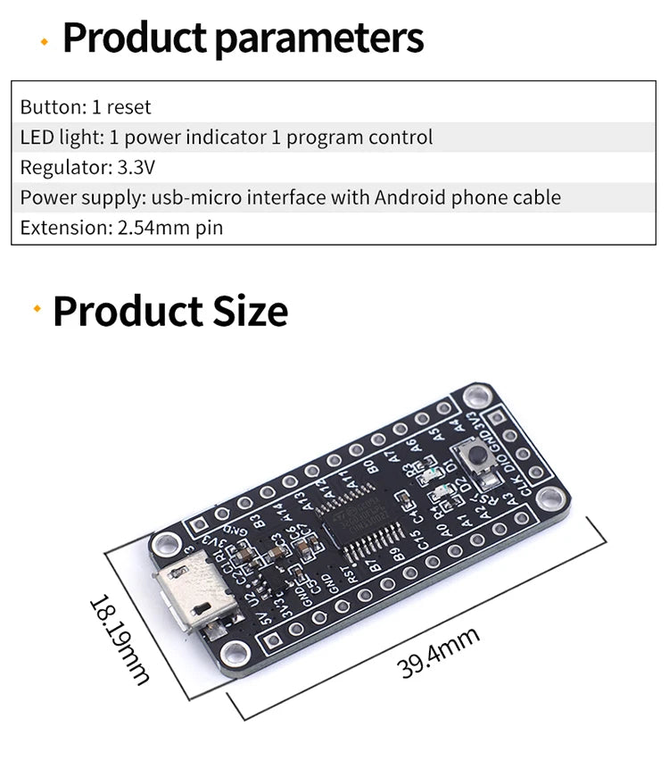 STM32G030F6P6 Mini Development System Board Module STM32G030 STM32 Microcontroller Core Learning Board