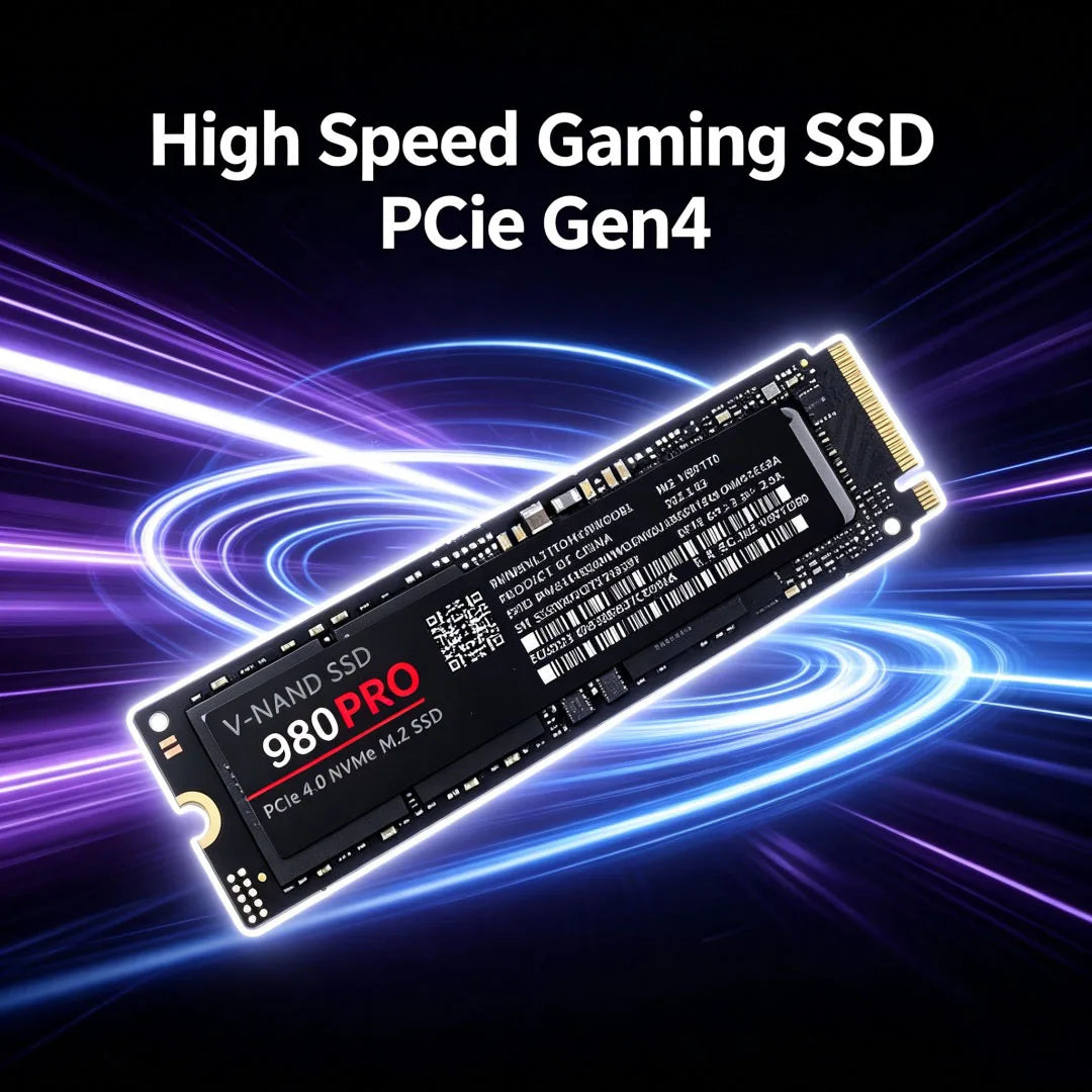 Gaming SSD 980Pro M.2 NVMe PCIe Gen4.0 X4 2280 3D NAND TLC 1TB 2TB 4TB 8TB Internal Storage For PS5 Laptop PC