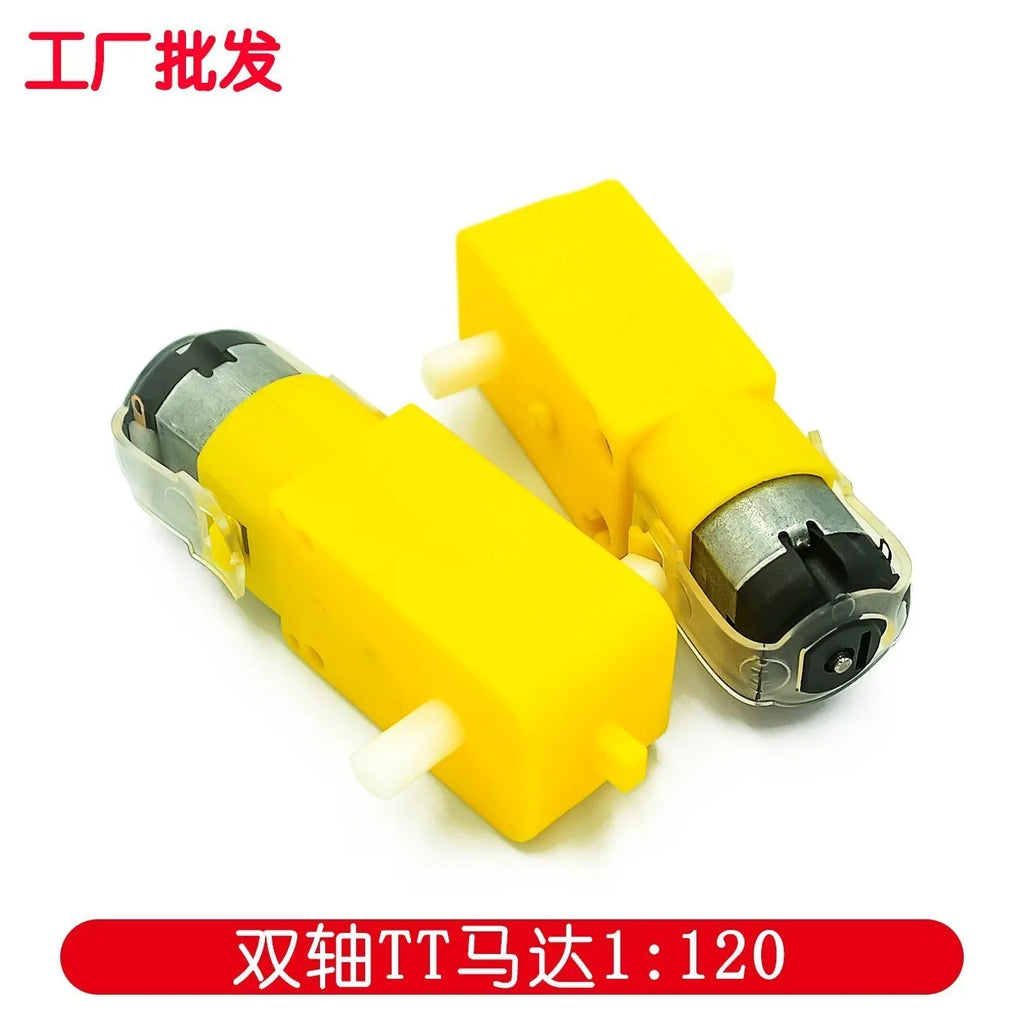 TT Motor Single shaft  biaxial Smart Car Robot Gear Motor for Arduino Wholesale  Motor Smart Robot Car