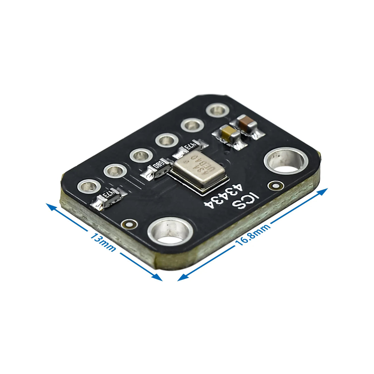 ICS-43434 I2S 3.3V Low Cost MEMS Microphone Module with Low Pass Filter Mini Breakout for Audio Applications
