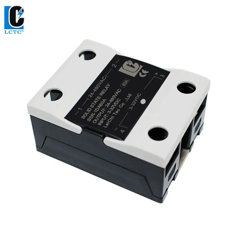 LCTC Solid State Relay DC TO AC AC To AC DC To DC Single Phase SSR 10A 25A 40A 60A 80A 100A 120A 200A 240A Zero-crossing Relay