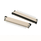 5pcs 1.0mm Pitch FPC Flat Flexible Cable FFC Connector 4P 5 6 7 8 9 10 12 14 16 20 22 24 26 28 30P 32 34 36 40P Top Contact SMT