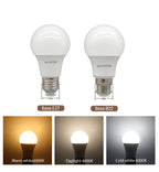10Pack B22 LED bulb Lamp 220V 110V No flicker 8W 9W 12W 18W 24W Hight birght Warm lighting for home derection