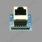 1Pce RJ45 Ethernet Port 8P Vertical Horizontal Test Board Bent Pin Straight Pin Network Port Adapter Circuit Board Connector