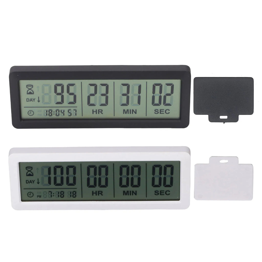 1Pc Digital Countdown Days Timer 999 Days Count Down Clock Timer for Vacation Retirement Wedding Holiday