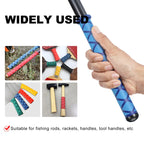 X Pattern Black 15 18 20 25 30 35 40 50 60mm Heat Shrink Sleeve for Fishing Rod Grips Non Slip-Insulation-Waterproof Wrap Tubing