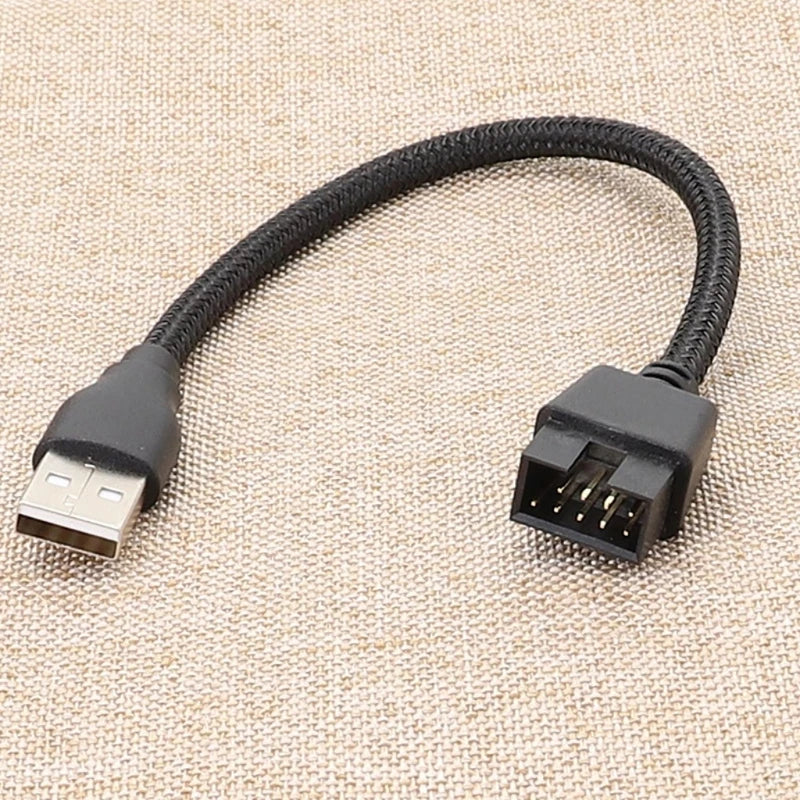 Usb A Male To 9-Pin 9pin Motherboards Built-In WaterCooled Data To Extension Y3ND
