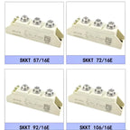 Diode Module SKKT SKKH 42 57 72 92 106 122 132 162 172 250 330 /16E IGBT MODULE Thyristor Semi controlled thyristor  SKKT106/16E