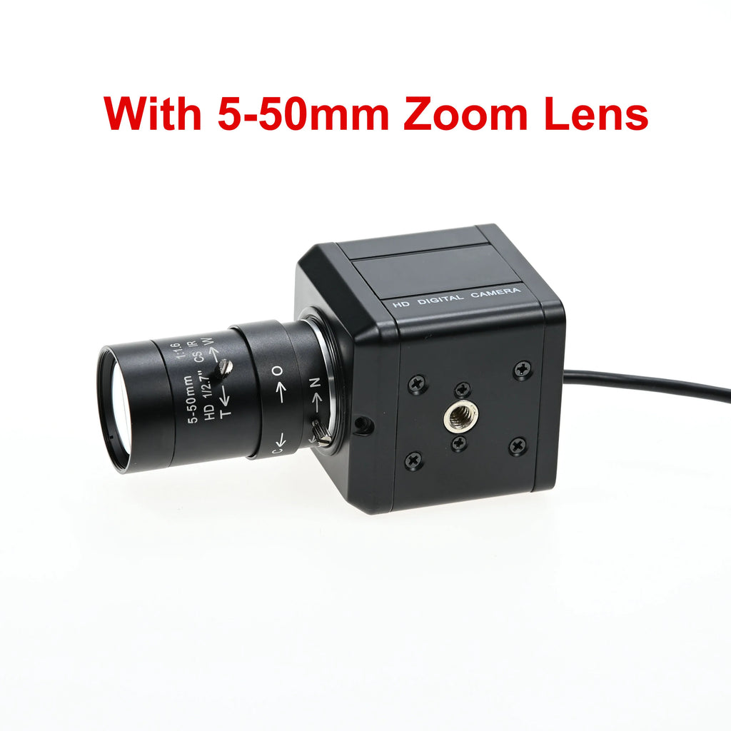 GXIVISION 2MP Global Shutter USB Camera 60FPS Color 1600X1200 Driver-Free Plug And Play Machine Vision Industrial Webcam