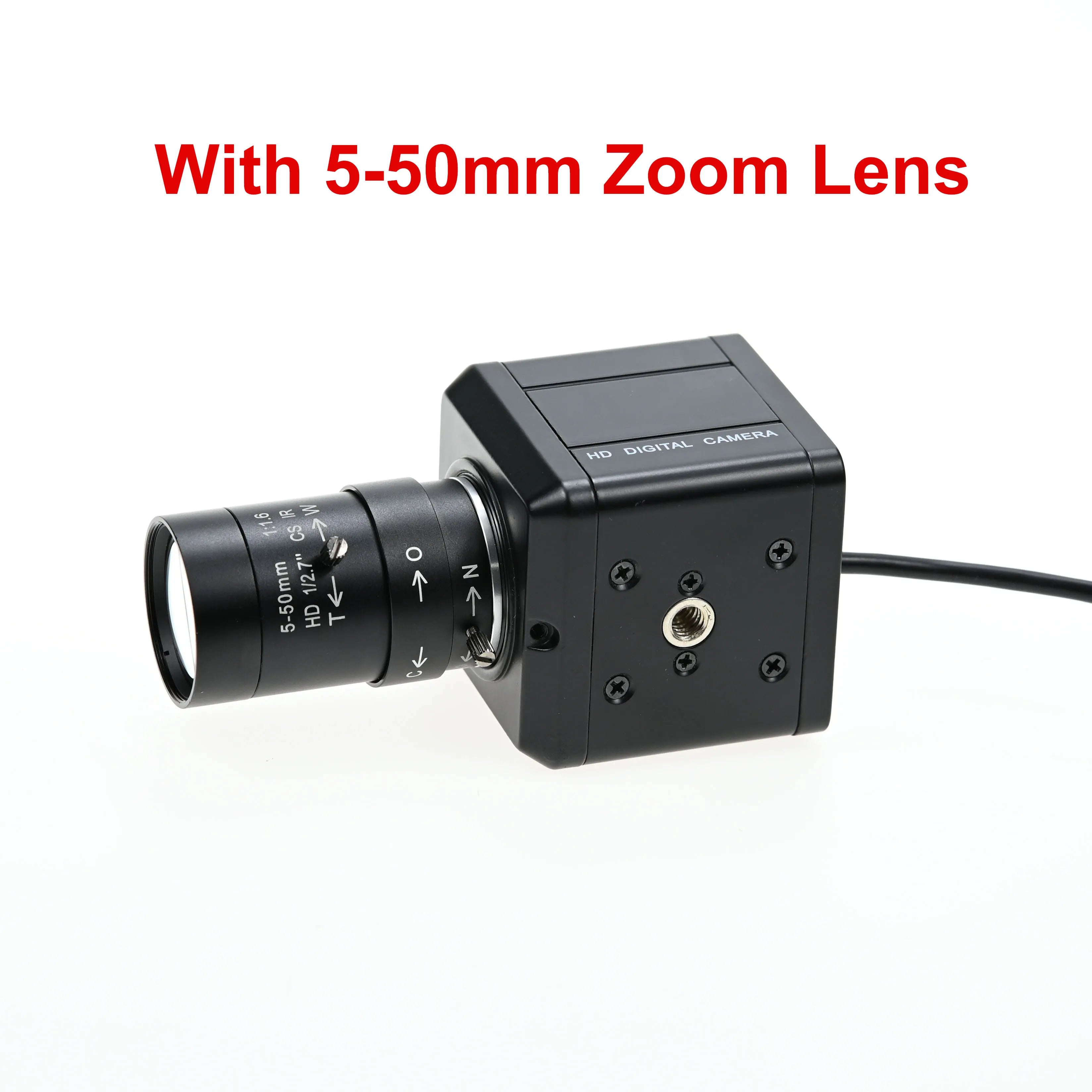 GXIVISION 2MP Global Shutter USB Camera 60FPS Color 1600X1200 Driver-Free Plug And Play Machine Vision Industrial Webcam