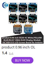LCD2004A I2C 20x4 Blue Character LCD Module - HD44780 Driver with IIC Serial Interface for Arduino