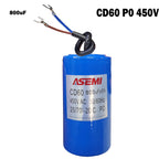 CD60 300uf 450vac P0 Startup Capacitor ASEMI 50uF 75uF 100uF 200uF 250uF 300uF 350uF 400uF 450uF 500uF 800uF