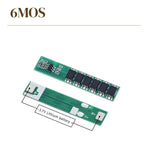 10PCS 1S 7.5A/10A/15A 3.7V Li-ion 3MOS 4MOS 6MOS BMS PCM Battery Protection Board PCM for 18650 Lithium Lion Battery