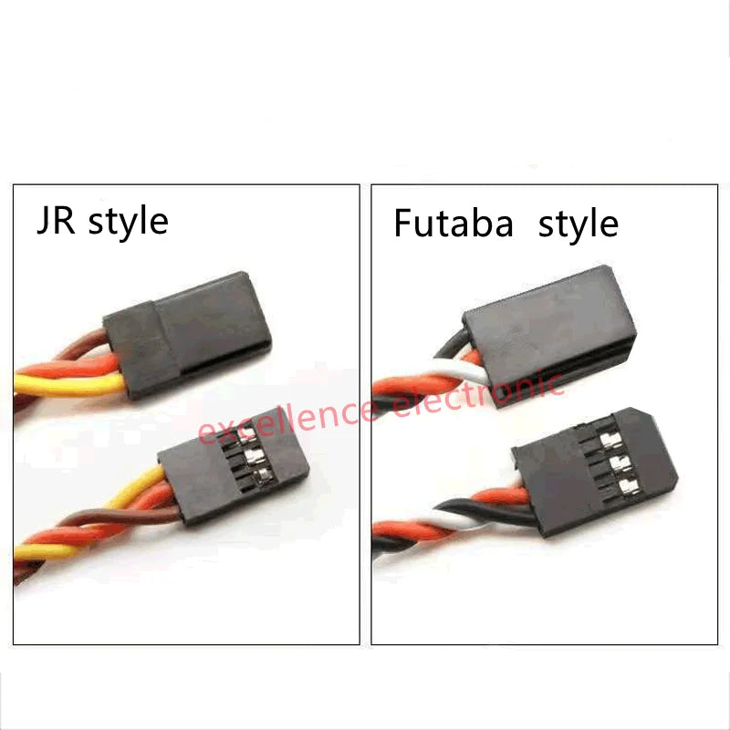 20sets Servo Extension JR/Futaba Connector Male/Female Plug with 2.54 Terminal for RC Robot Airplane Car Servo ESC