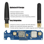 NRF24 & CC1101 Module Board For M5Stack Cardputer ADV 2-in-1 RF Development Boards 2.4GHz & 433MHz Antenna Signal Enhanced Tools