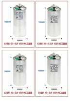 1.5P Air Conditioning Capacitor 25+1.5UF 25+2UF 30+3UF 35+2.5UF Air Conditioning Compressor Capacitor