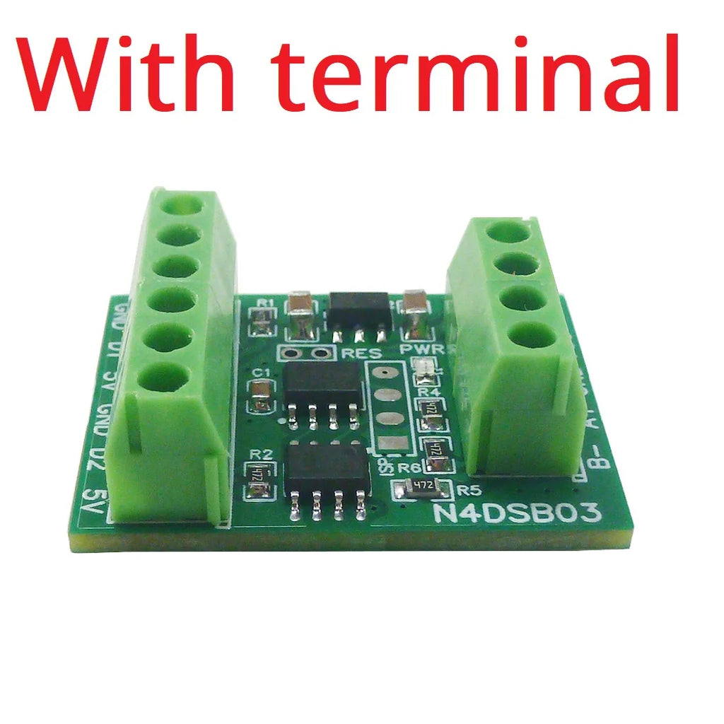 1-2CH RS485 Digital Temperature Collector Module -55 to +125C DS18B20 Sensor DC 5V 12V 24V for Thermostat Smart Home R46CA01