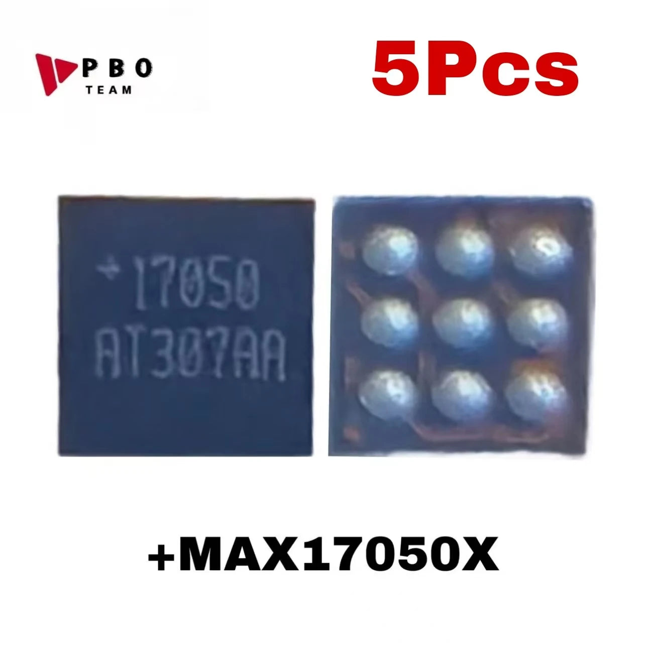 5-50PCS MAX17050 +17050 17050 Battery Fuel Gauge IC Chip Maxim MAX 17050X BGA Replace for Nintendo Switch HAC001 Console Chip