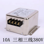 Power EMI Filter CW12B-40A/30A/20A/10A-R Three-phase Three-wire 380V Terminal Block Power Purifier