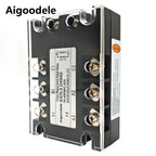 3 Phase DC-AC 10A 25A 40A DA 60A 80A 100A Three Phase SSR 3-32V DC Control 24-480V AC Solid State Relay SSR JGX-3 D4840