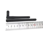 2PCS 2.4GHz Folded  Bluetooth ZigBee Antenna 3dBi with U.FL I-P-E-X-1 to SMA Connector 15cm For ESP8266 ESP32 WiFi Module