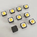 14PCS Tactile Push Button Switch Momentary 12*12*7.3MM Micro switch button + 14PCS Tact Cap(7 colors) for Arduino Switch