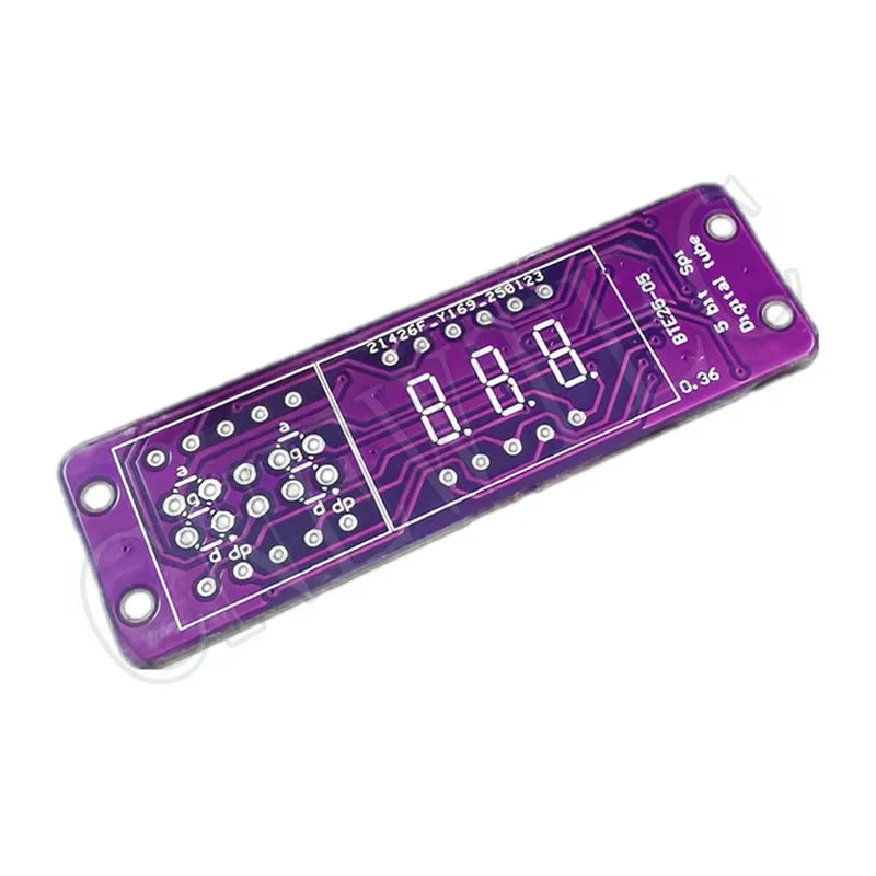 MAX7219 0.36 Inch 5 Bits Digital LED Display 7 Segment Module 6 Color Available for Arduino STM32 STC AVR ESP32 Unwelded