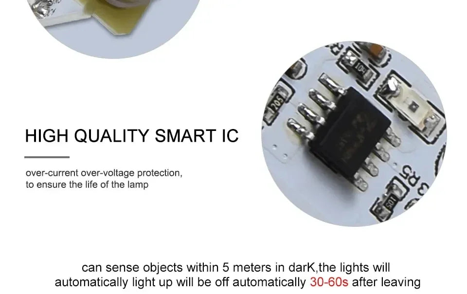 E27 B22 Motion Sensor LED Light Bulb PIR Motion Activated Dusk to Dawn Indoor Outdoor LED Light Bulb For Garage Front Door Porch
