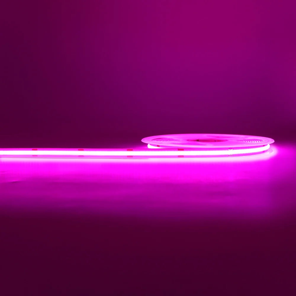 COB LED Strip Light 12V 24V 3mm 5mm 8mm 10mm PCB LED Strip Ice Blue/Green/Red/Yellow/2700K/3000K/4000K/6000K COB LED Tape Decor