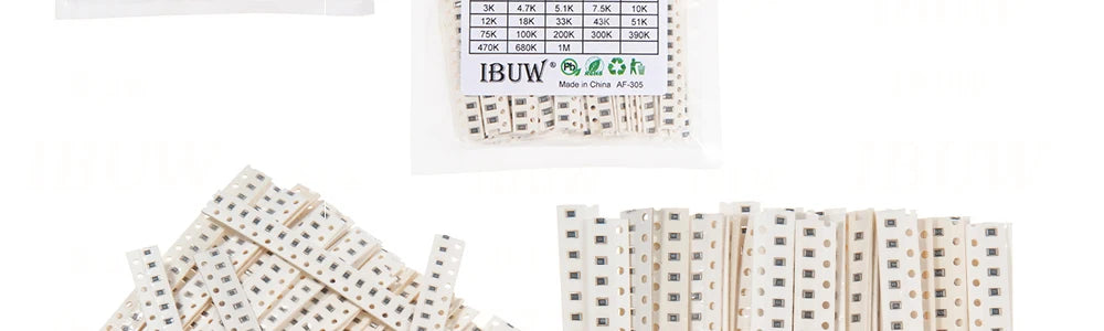 660pcs 200pcs 720pcs 4000pcs 0402 0603 0805 1206 1210 2512 smd resistor kit igmopnrq assorted kit 10k 100k 1k 1r 100r 220r 1% 5%