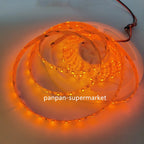 LED Strip Light 600nm True Orange SMD 5050 3528 Strip Ribbon Diode Tape Rope Lights 1m/5m 12V Flexible Strip String Lamp
