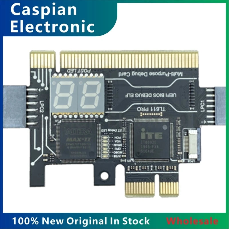 TL611 PRO Diagnostic Card, Pcie Diagnostic Card For Desktop Pci Motherboards For Desktops And Laptops IC Chip in Stock